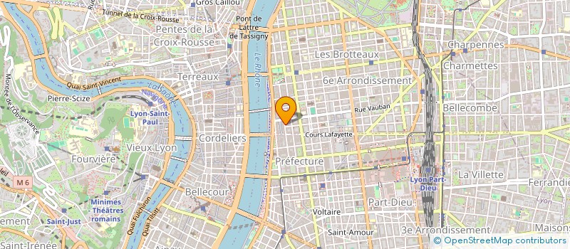 localisation de l'entreprise SCI BESNARD  LYON