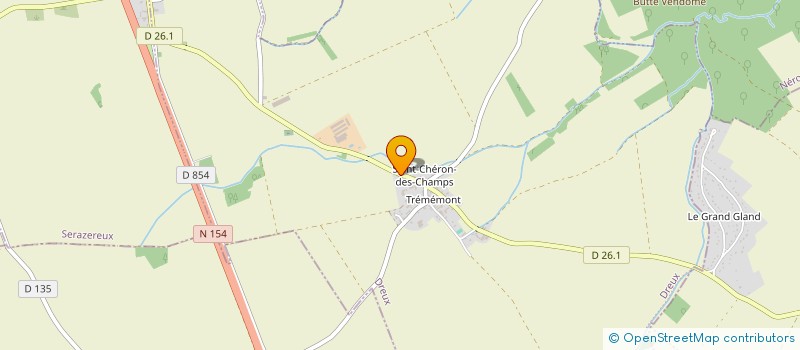 localisation de l'entreprise SCI BESNARD ANDRE à TREMBLAY-LES-VILLAGES