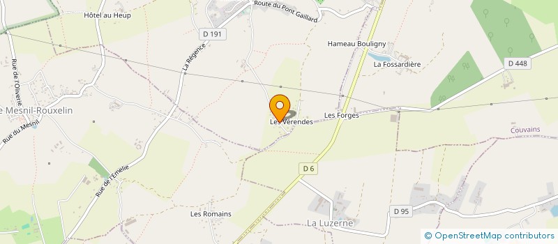 localisation de l'entreprise SCI BESNARD IMMOBILIER  VILLIERS-FOSSARD