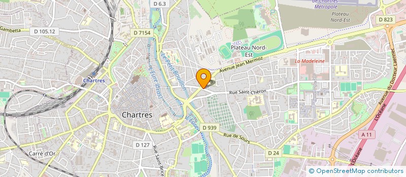 localisation de l'entreprise SCI BESO à CHARTRES