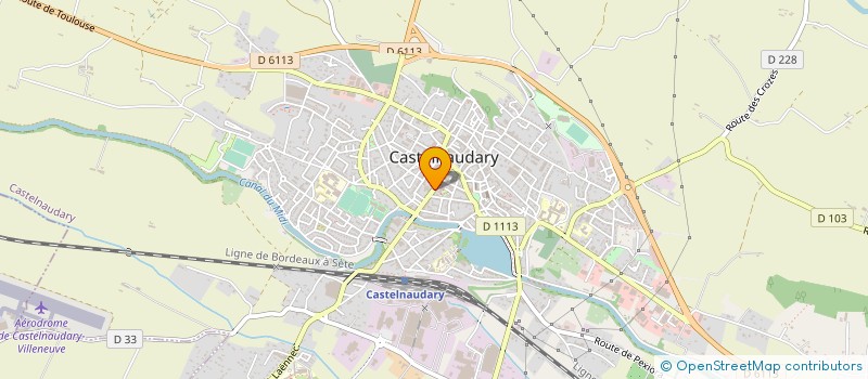 localisation de l'entreprise SCI BESSE à CASTELNAUDARY