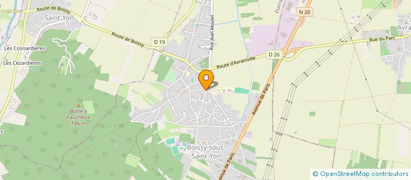 localisation de l'entreprise SCI BESSE  BOISSY-SOUS-SAINT-YON