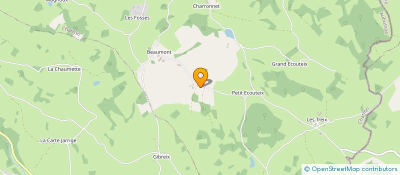 localisation de l'entreprise SCI BESSE à CHARRON