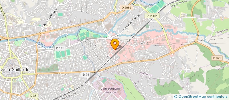 localisation de l'entreprise SCI BESSEMER à MALEMORT