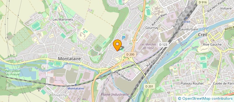 localisation de l'entreprise SCI BESSEMER  MONTATAIRE