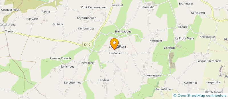 localisation de l'entreprise SCI BESSIERE DUMON  GUISSENY