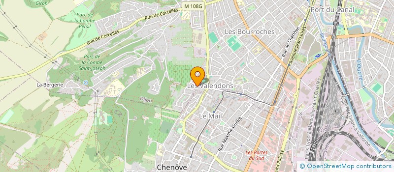 localisation de l'entreprise SCI BESSIM à DIJON