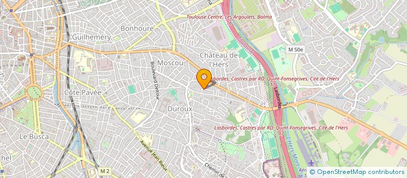 localisation de l'entreprise SCI BESSIMO à TOULOUSE