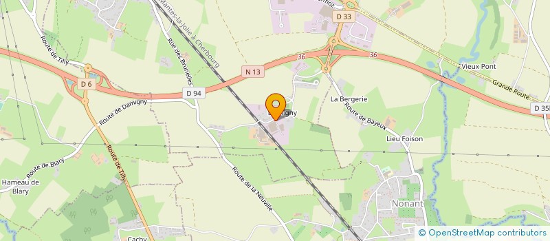 localisation de l'entreprise SCI BESSIN MECANIQUE  SAINT-MARTIN-DES-ENTREES