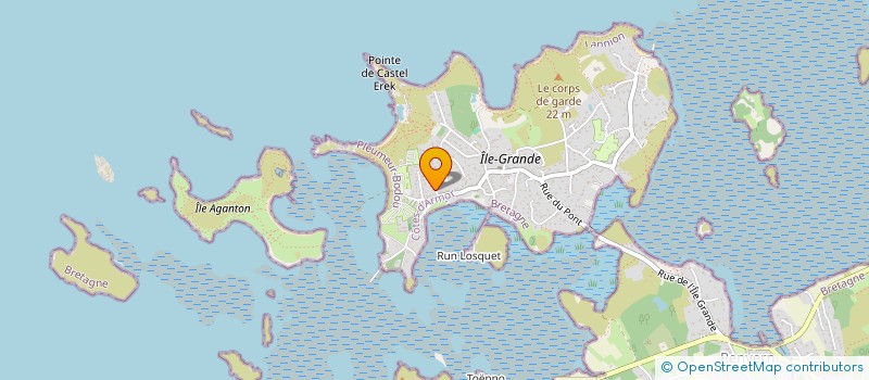 localisation de l'entreprise SCI BESSO  PLEUMEUR-BODOU