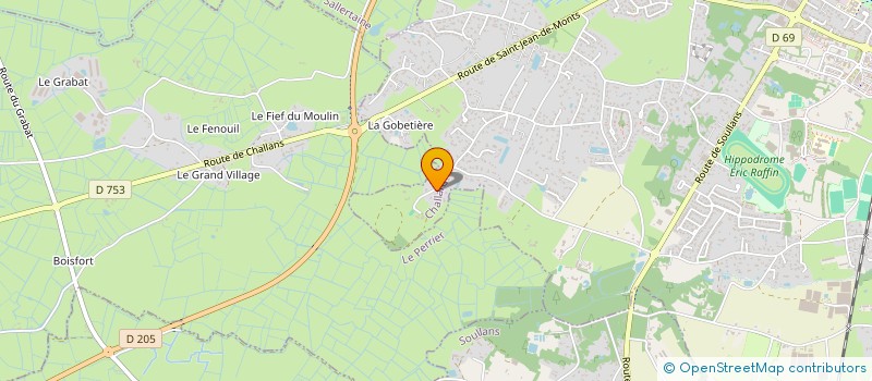 localisation de l'entreprise SCI BESSON à CHALLANS