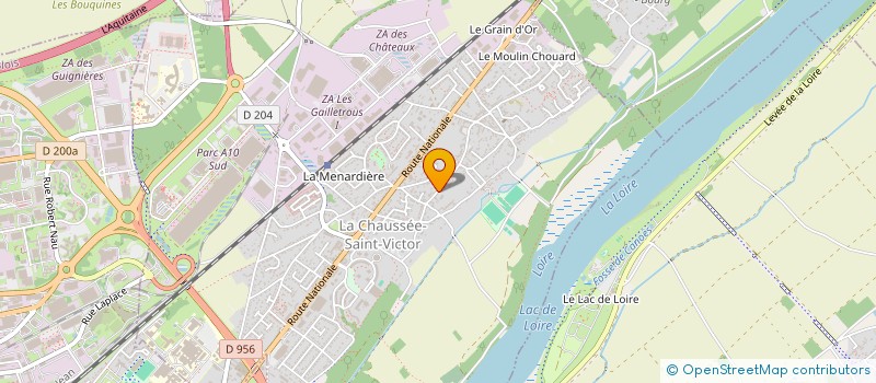 localisation de l'entreprise SCI BESSONNET  LA CHAUSSEE-SAINT-VICTOR