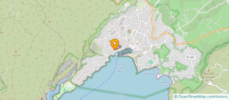 localisation de l'entreprise SCI BESTCA à CASSIS