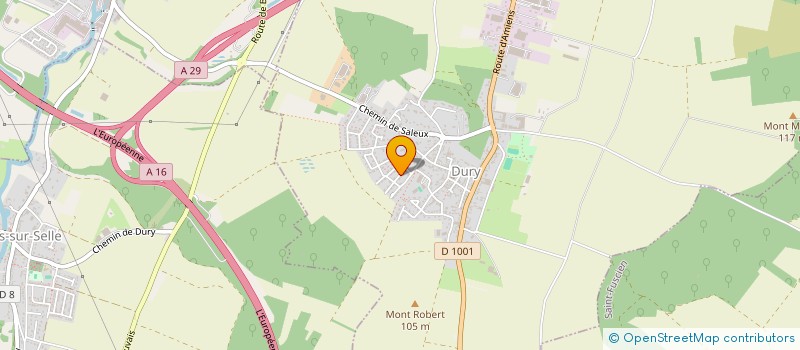 localisation de l'entreprise SCI BETH  DURY