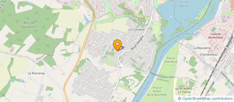 localisation de l'entreprise SCI BETHANIE  BOUCHEMAINE