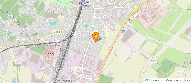 localisation de l'entreprise SCI BETHANIE à BRETIGNY-SUR-ORGE