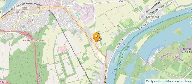 localisation de l'entreprise SCI BETHEL  FRENEUSE