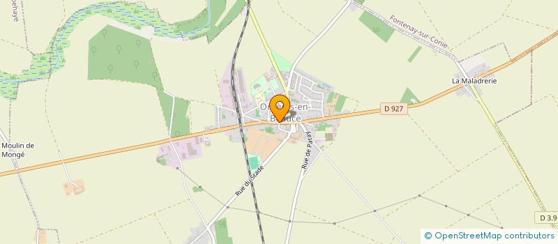 localisation de l'entreprise SCI BETHEL à ORGERES-EN-BEAUCE