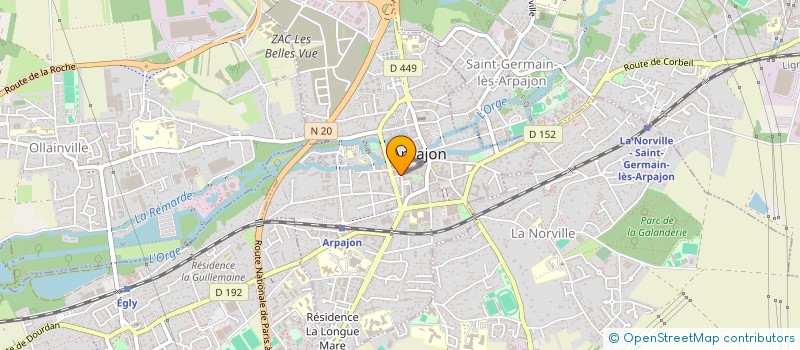 localisation de l'entreprise SCI BETHS AIRES MONTESQUIEU  ARPAJON