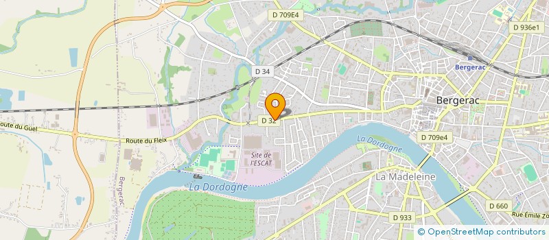 localisation de l'entreprise SCI & BETIKO à BERGERAC