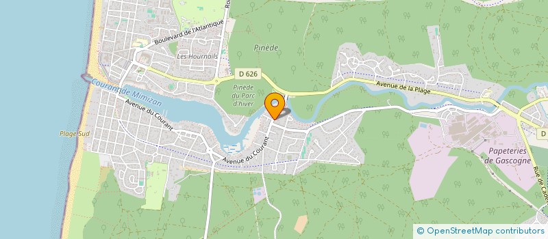 localisation de l'entreprise SCI BETINA  MIMIZAN