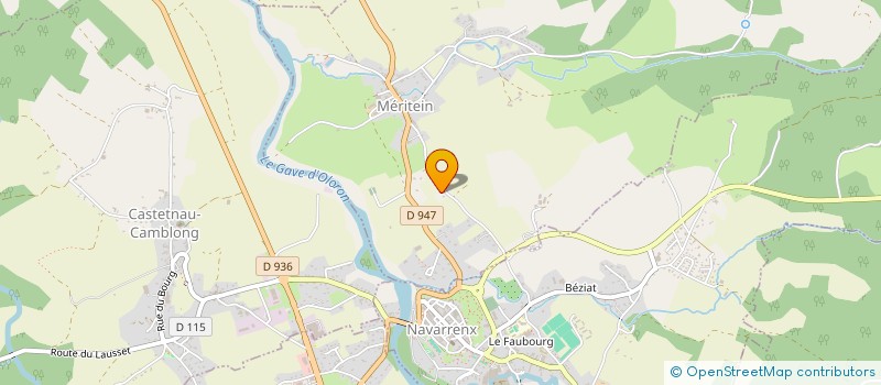 localisation de l'entreprise SCI BETMALLE  MERITEIN