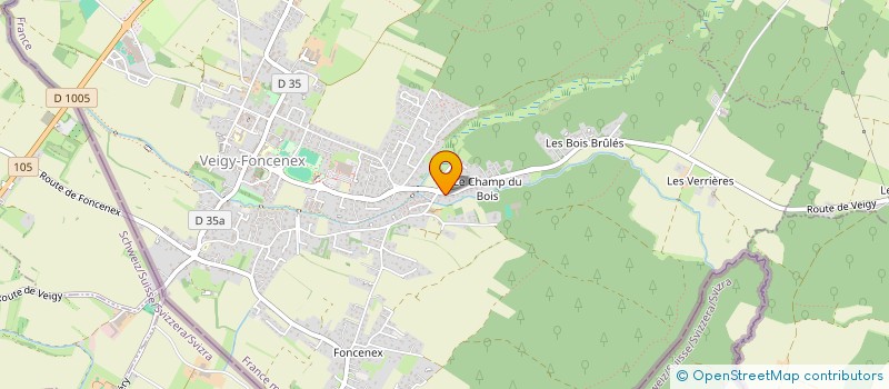 localisation de l'entreprise SCI BETSCH  BALLAISON