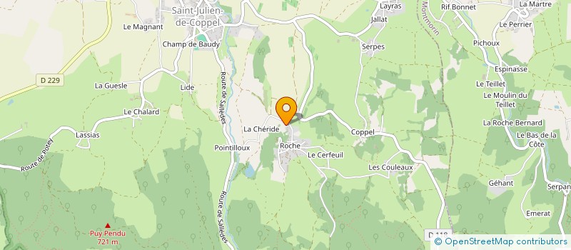 localisation de l'entreprise SCI BETSY  SAINT-JULIEN-DE-COPPEL