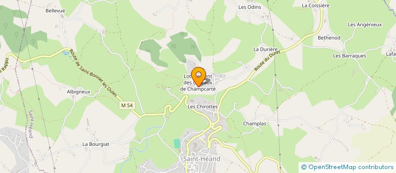 localisation de l'entreprise SCI BETTENDORFF  SAINT-HEAND