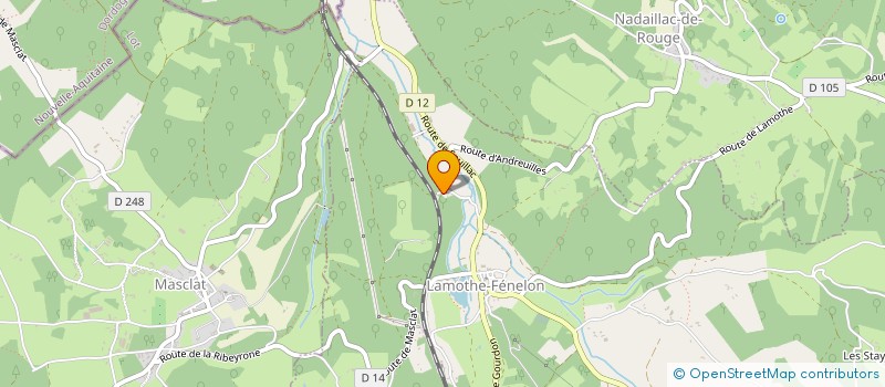 localisation de l'entreprise SCI BETTINI  LAMOTHE-FENELON