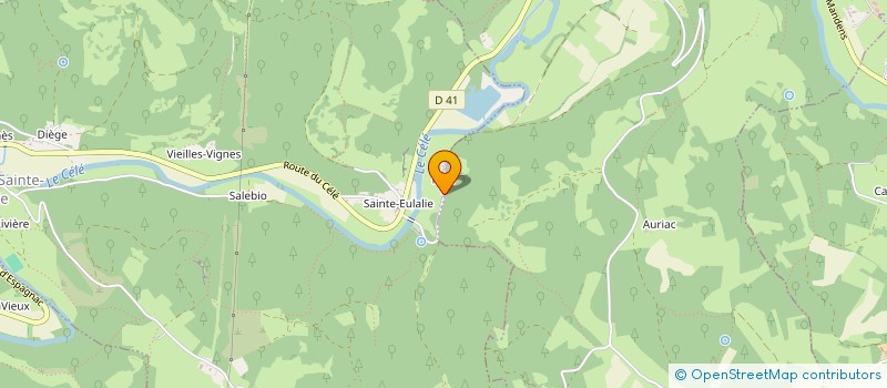 localisation de l'entreprise SCI BETTIOL  ESPAGNAC-SAINTE-EULALIE