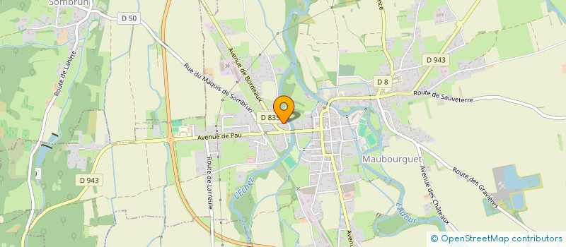 localisation de l'entreprise SCI BETTONI  MAUBOURGUET