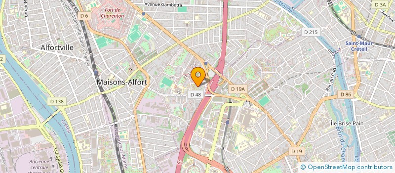 localisation de l'entreprise SCI BETTYNAD à MAISONS-ALFORT