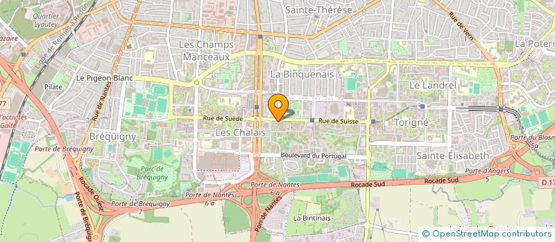 localisation de l'entreprise SCI BEUCHER BILBAO à RENNES