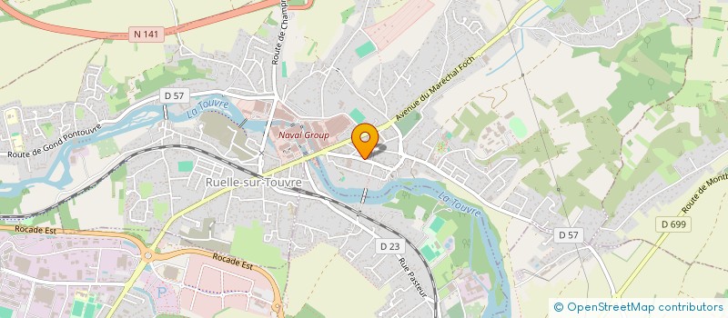 localisation de l'entreprise SCI BEUDARD à CHAMPNIERS
