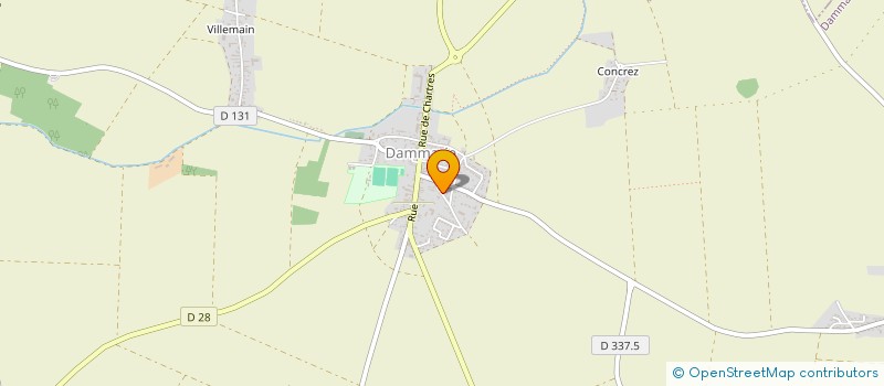 localisation de l'entreprise SCI BEUF à SAINT-PREST