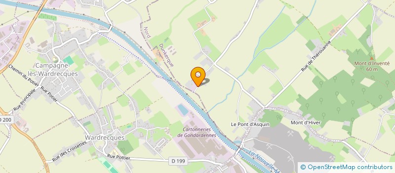 localisation de l'entreprise SCI BEULQUE  RENESCURE