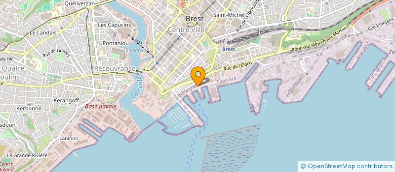 localisation de l'entreprise SCI BEURGER  BREST