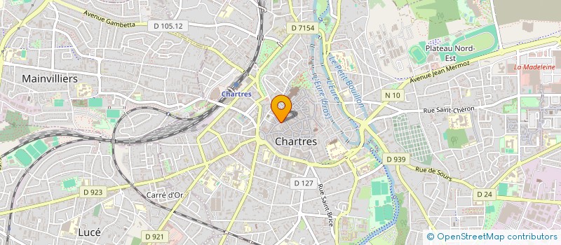 localisation de l'entreprise SCI BEVAUCELLES à CHARTRES