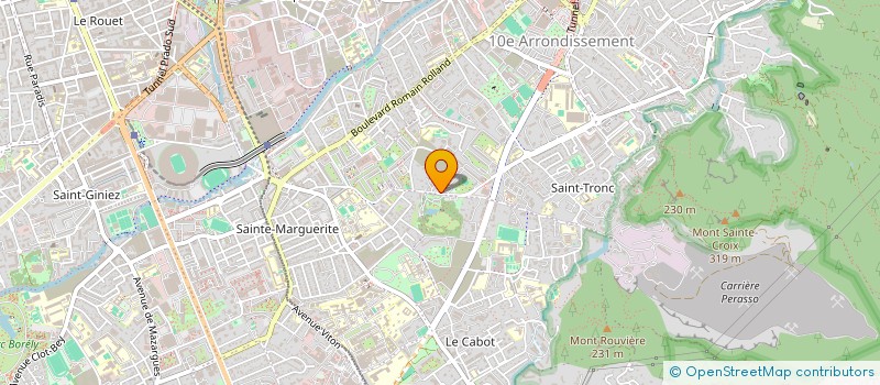 localisation de l'entreprise SCI BEVERLY à MARSEILLE