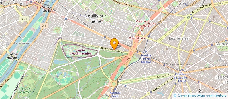 localisation de l'entreprise SCI BEWA à NEUILLY-SUR-SEINE