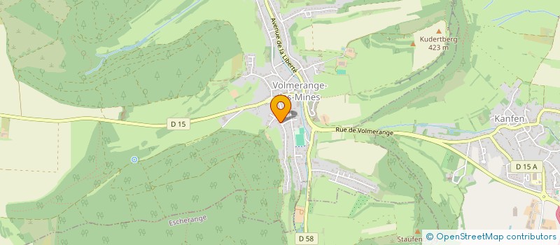 localisation de l'entreprise SCI BEY  VOLMERANGE-LES-MINES