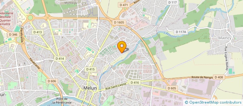 localisation de l'entreprise SCI BEYDUZ à MELUN