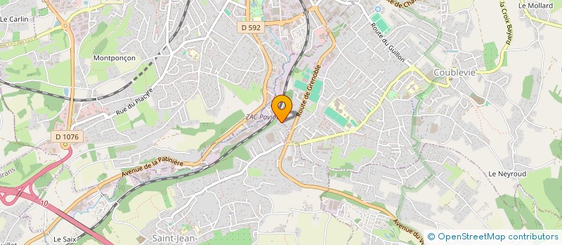 localisation de l'entreprise SCI BEYHAN SECER  SAINT-JEAN-DE-MOIRANS