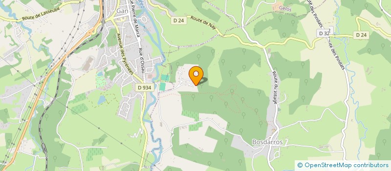 localisation de l'entreprise SCI BEYRIERE  BOSDARROS