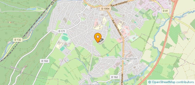 localisation de l'entreprise SCI BEYROG  SAVERNE