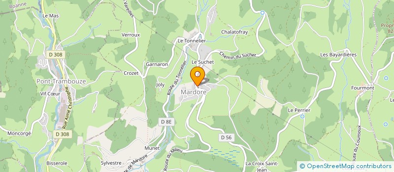 localisation de l'entreprise SCI BEZACIER  COURS