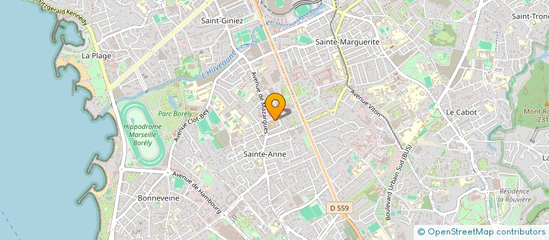 localisation de l'entreprise SCI BEZIERS à MARSEILLE