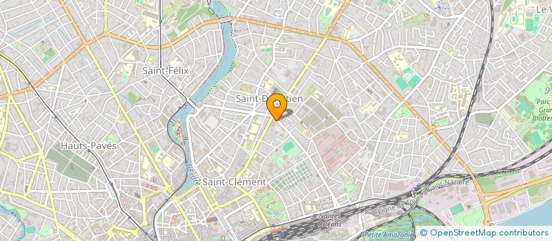 localisation de l'entreprise SCI BEZINE-ROY  NANTES