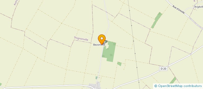 localisation de l'entreprise SCI BEZONVILLE à MORVILLE-EN-BEAUCE